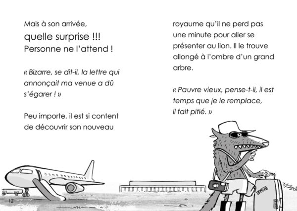Le voyage du Grand méchant Loup dans la savane – Image 8
